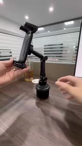 Giá Đỡ Điện Thoại Xoay 360 Độ Có Thể Điều Chỉnh Màu Đen Đa Năng Dùng Được Cho iPad Máy Tính Bảng & Điện Thoại Di Động Tương Thích Với Bảng Điều Khiển Ô Tô
