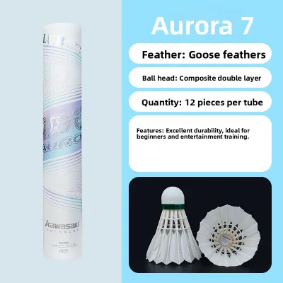 Kawasaki | Windproof Durable Stable Feather Badminton