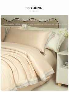 shui yang | Bộ Đồ Chăn Ga Gối Bông Dài Cao Cấp Simplicity 100Pro