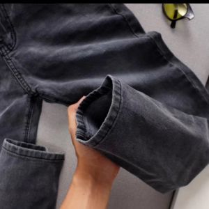 Quần jean nam xám bạc chất liệu jean cao cấp vải Jean co giản 4 chiều cực đẹp chuẩn from ôm dáng skinny sang trọng PS066