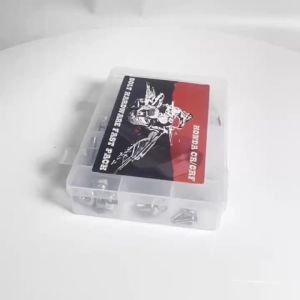 Universal For Honda CR CRF CR125 CR250 CRF250 CRF 450 RX/L/RX 2003-2024 Motorcycles Fairing Repair Screw Bolt Kit Set