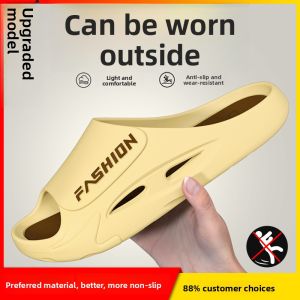 MONLEYTA | Large Size Sport Slippers For Men Anti Slip Bath Room Indoor Home Use Summer Outdoor Casual Flip Flops Flat Heel PVC Shoes