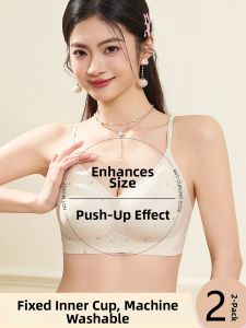 DLAIZI | Breatable Gathered and Lift Support Underwear for Small Breasts