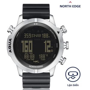 NORTH EDGE | Đồng Hồ Thông Minh NORTH EDGE AQUA Máy Tính Lặn Chuyên Nghiệp Chống Nước 50M Với Máy Đo Độ Cao Phong Vũ Biểu La Bàn Dây Đeo Bằng Thép Không Gỉ