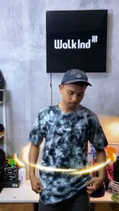 Walkind Kaos Pria Tie Dye, Kaos Pria, Kaos Distro Cowok, WST0374 Cotton Combed 30s