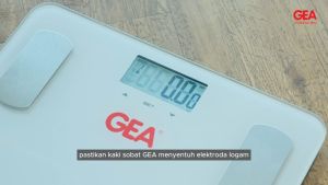 GEA Timbangan Digital Body Fat & Hydration Monitor EF 854HR
