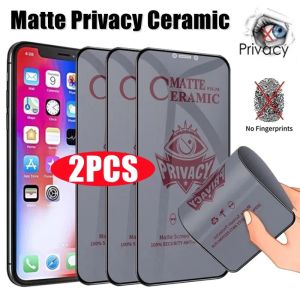 Ceramic Privacy Screen Protector For Realme C11 2021 Note 50 C55 C51 C53 C12 C35 C67 5 6 7 8 11 C17 C21Y C3 C30S C33 Matte Full Tempered Glass