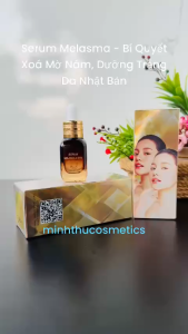 SERUM MELASMA & SKIN WHITENING – Bí quyết xoá mờ nám dưỡng trắng da Nhật Bản