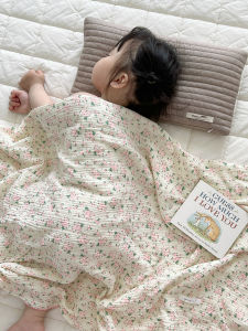 ผ้าห่มฝ้ายสองชั้นสําหรับเด็กและเด็กเล็ก นุ่มสบายและเย็นสบาย เหมาะสําหรับทุกฤดูกาล
