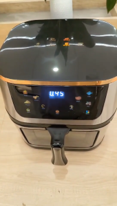 SG【Ready Stock】12L Air Fryer NutriCrisp Digital Air Fryer Smart Nutrient Tracking Air fryer with Hot Air Flow System