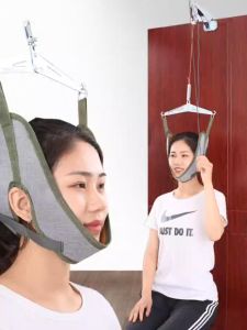 ที่ดึงคอแก้ปวดคอโครงยืดกระดูกสันหลังรั้งคอเข็มขัดแก้ไขคอทางการแพทย์อุปกรณ์บำบัด BEA269สายคล้องคอ สายคล้องคอ ปลอกคอแขวนเดี่ยว สายคล้องคอ สายคล้องคอ เปลแขวนคอ