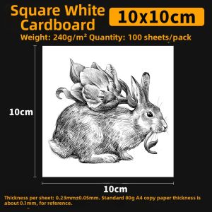 liwu | Sketch & Watercolor Art Card 10x10cm 240g