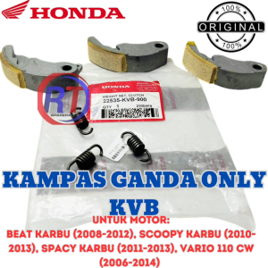 KAMPAS GANDA ONLY KODE KVB HONDA UNTUK MOTOR BEAT KARBU (2008-2012) SCOOPY KARBU (2010-2013) DLL....