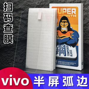 Vivo Tempered Glass Screen Protector X300pro X200 X100S S30 S20 S19 S18E S16E S15 Half Screen 2.5D Arc Edge Mobile Phone X60 Transparent X70 Glass X27