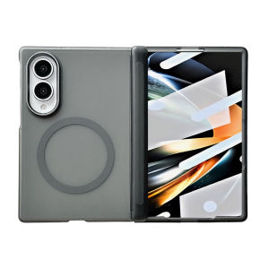 szhaiyu | For Samsung Galaxy Z Fold 8 Ultra Fold 8 7 6 5 Clear Case for Magsafe With Hinge Protection Translucent Shockproof Cover Funda