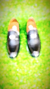 Giày nam da bò công sở không dây màu đen Trường Hải GT2280