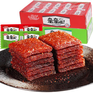 Spicy Snack Dragon Kissing Flavor 100 Pieces Retro Vegetarian Meaty Treats Big Bag of Delicious Tofu Style Noodles Snacks