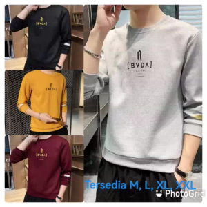 Sale Spesial Sweater Keren Crewneck Elegan Kaos Trendy Sweatshirt Kasual Sweter Cowok Kekinian Bvda