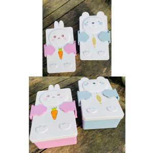 LUNCH BOX KARAKTER KELINCI DAN BERUANG