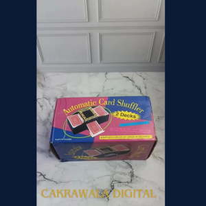 PROMO SILGOO SG19 Alat Mesin Pengocok Kartu Resmi Otomatis 2 Deck Games