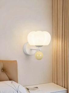 HUIPU | Creamy Style Eye-Protective Bedside Lamp