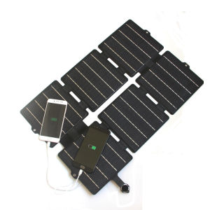 30W ETFE Solar Panel Kit Foldable Waterproof 5V/12V 2*USB Output Portable Outdoor Camping Hiking Travel Solar Cell Phone Charger 5V/12V 3A dual USB/DC (with fast charging) solar panel charger solar folding bag mobile phone power bank charger Ultra thin