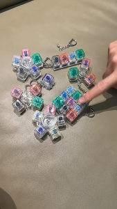 5 Keyboard Spinning Gyro Light Top Kids Toy Stress Relief Toy with Light-Up Function