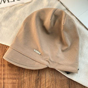 Kafeixiang Casual Style Womens Hat Spring Autumn Winter Fashionable Large Head Circumference Short Brim Pile Cap Korean Style