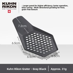 Kuhn Rikon | ABS Garlic and Ginger Grater for Home Use