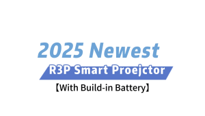 Outdoor Projector R3 Built in Battery Android 13.0 Ultra HD 1920*1080P Autofocus Automatic Keystone Correction Built in Google Play Store