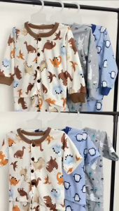 Setelan Baju Bayi 0-1Tahun Setelan Pendek Setelan Anak Laki Laki Setelan Anak Perempuan Baju Harian Bayi Baju Tidur Bayi SBJS-3031