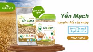 Yến Mạch Nguyên Chất Cán Mỏng Xuân An [ko đường]Hộp400G(Tặng 1 Túi Yến Mạch 150G)