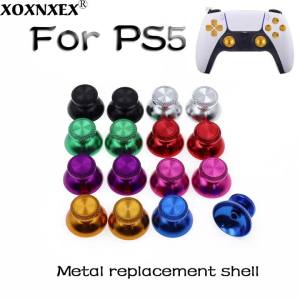 1Pair Metal Analog Joystick Thumb Stick Grip Cap Replacement Parts for PS5 Controller Thumbstick Replacement