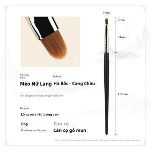 MakeupGirl | Che Khuyết Điểm Mí Mắt Quầng Thâm Nếp Nhăn Cọ Trang Điểm Chi Tiết Đầu Phẳng