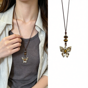 Stylish Luxurious Niche New Chinese Long Necklace