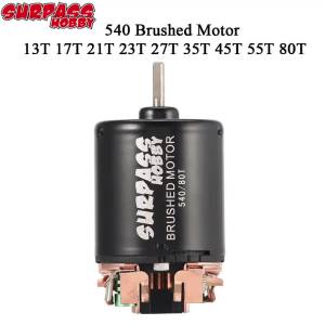 540 80T 13T 17T 21T 23T 27T 35T 45T 55T 540 Brushed Motor for 1/10 RC Crawler Car Axial SCX10 90046 AXI03007 JL Traxxas TRX-4