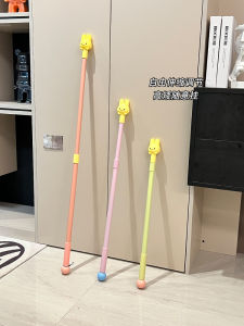 Extendable Thick Long Clothes Drying Rods Balcony Dormitory Small Size Clothes Drying Clothesline Holder Fork Home Use