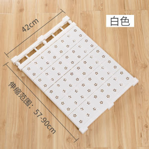 Wardrobe inside Storage Layered Rack Retractable Partition Plate Artifact Cabinet Partition Storage Rack Wardrobe Partition Board Organizing Rack