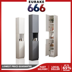 EURAKE Simple Multi-Layer Storage-Utility Cabinet Large Capacity Bookshelf Display Cabinet 5-Layer Container Cabinets