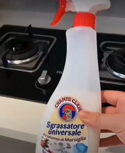 Chanteclair น้ำยาขจัดคราบไขมัน สำหรับล้างคราบน้ำมันหรือคราบเหนียวในครัว ขจัดคราบสกปรกในครัว ทำความสะอาดคราบหนัก