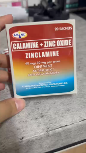 Zinclamine Calamine + Zinc Oxide Ointment FDA approved BNDpharma