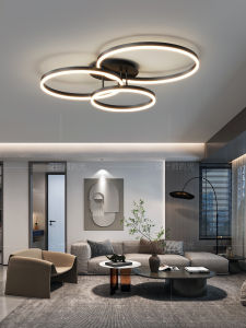 Modern Minimalist Ceiling Light Fixtures Zhongshan Living Room Lamp Creative Luxury Main Bedroom Absorption Top Light