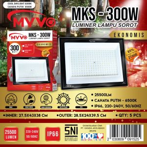 MYVO LAMPU SOROT FLOODLIGHT LED 300W 300 WATT CAHAYA PUTIH BAGUS