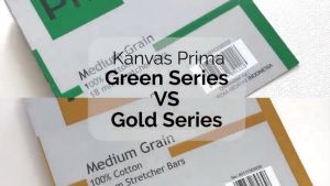 Kanvas Lukis Prima Canvas Green Series 20cm x 30cm