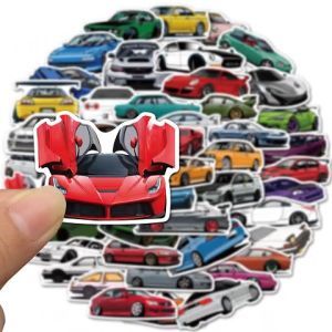 100Pcs JDM Automotive Car Graffiti Sticker Guitar Suitcase Skateboard Sticker Waterproof Stickers DIY Engineering Vehicle Decoration Graffiti Sticker Skateboard Motorcycle Guitar Luggage Laptop Bicycle Viny Sticker Kids Toys