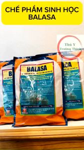 Chế phẩm sinh học men rắc chuồng BALASA gói 1kg Topfarm giảm mùi hôi hấp thu khí độc giảm mầm bệnh
