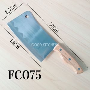 G191 PISAU DAPUR PISAU DAGING GOLOK DAGING GAGANG KAYU SUPER TAJAM PISAU CHEF N-01