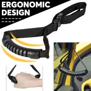 Car Grab Handle Adjustable Standing Aid Safety Handle Support Grip Handle Mobility Aid Disability Elderly Car Assist Tool