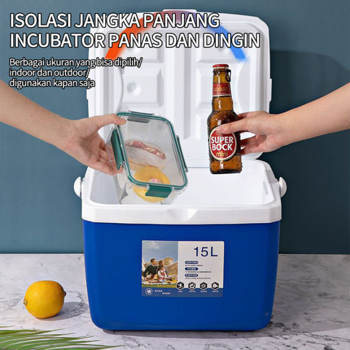 Cooler store box roda