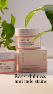 PAZIUM Whitening Set Niacinamide Face Cream + Facial Serum Reduce Spots Anti Aging Brighten Skincare Set